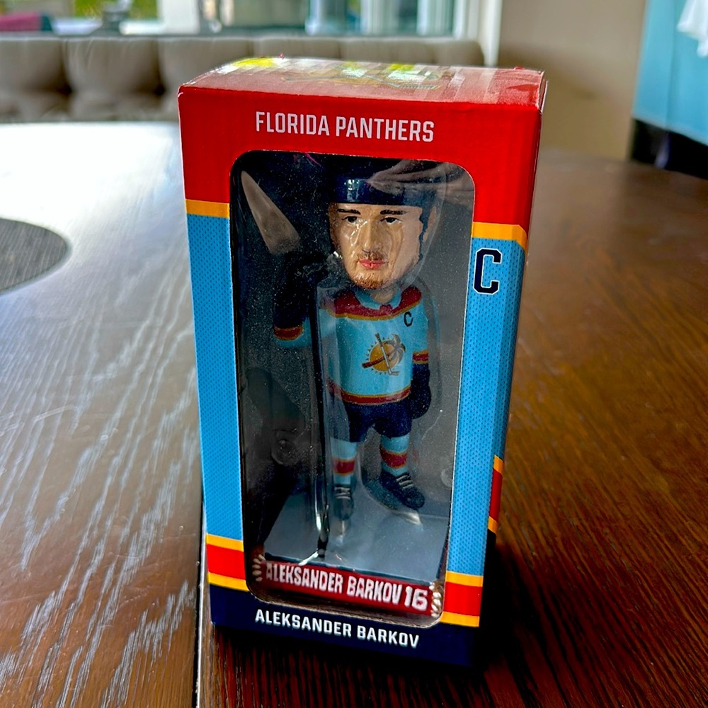 Aleksander Barkov bobble head Florida Panthers